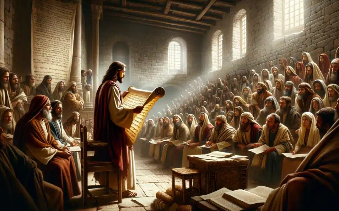 Jesus Rightly Dividing Prophecy in Isaiah 61