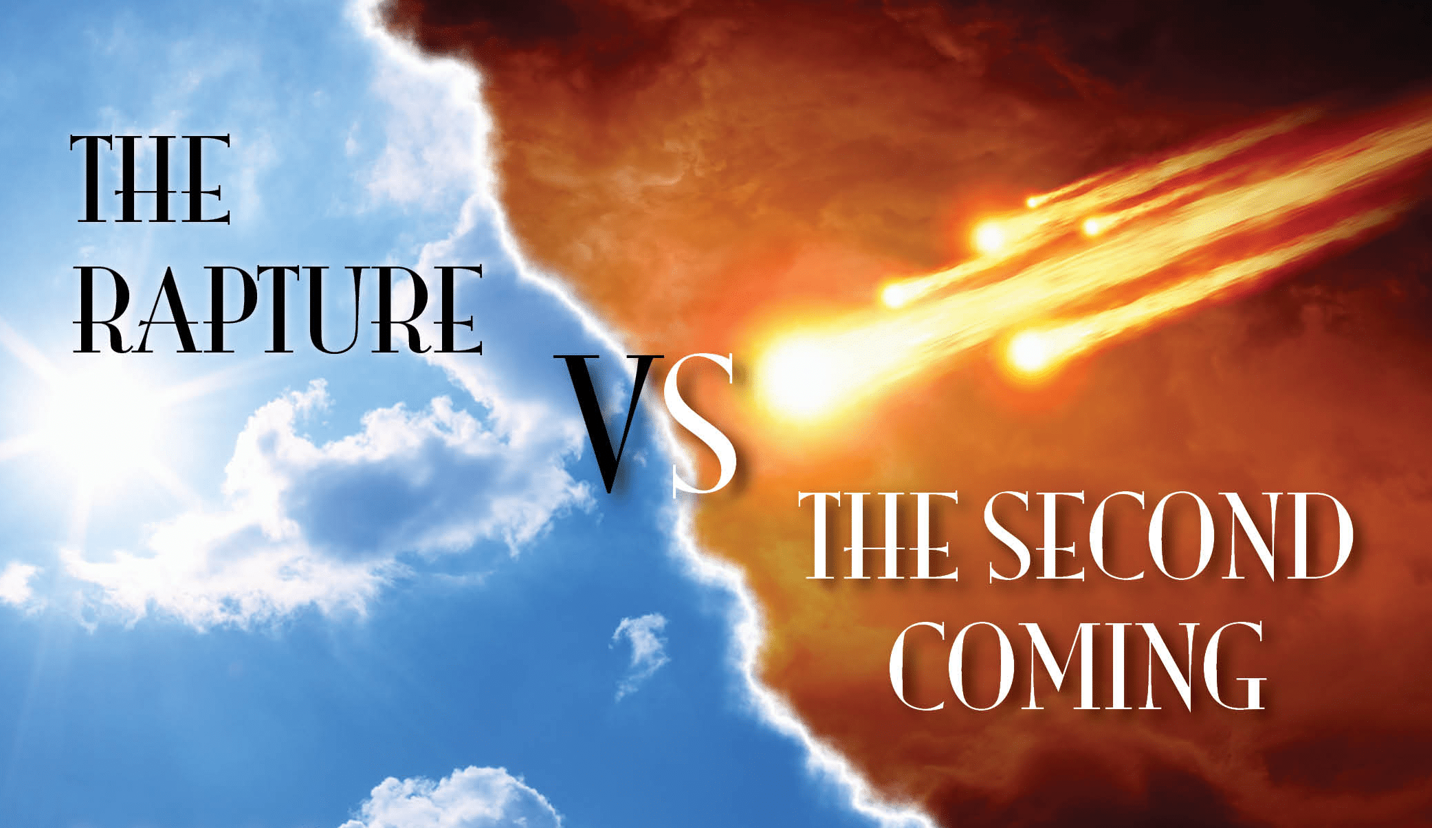 Rapture vs Second Coming
