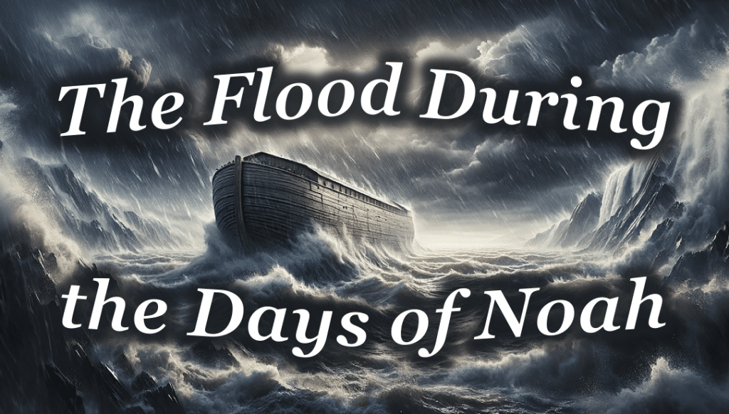 flood, Noah, ark, God, just, judgement, sovereign, mercy, merciful, grace