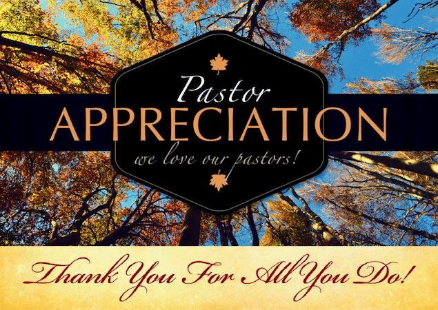 pastor appreciation
